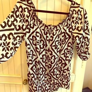 Gorgeous 100% Silk WHBM Dress Top